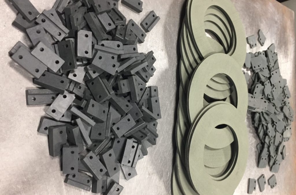 Rubber molded parts